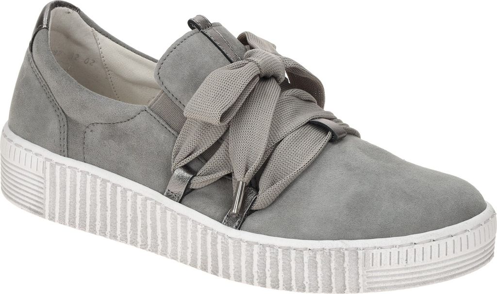 Gabor Sportliche Schnürschuhe Damen 32303432323530 Grau 38 EU