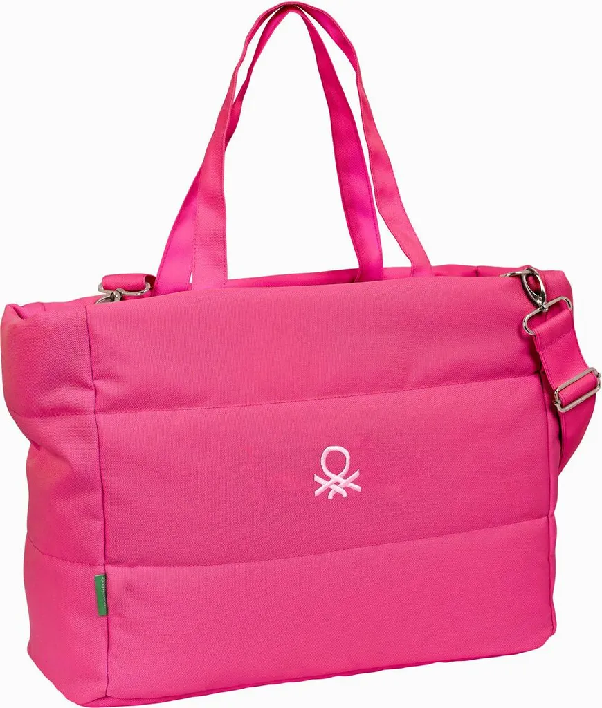 Housse ordinateur Benetton Raspberry Fuchsia 54x31x17 cm Originale - 2
