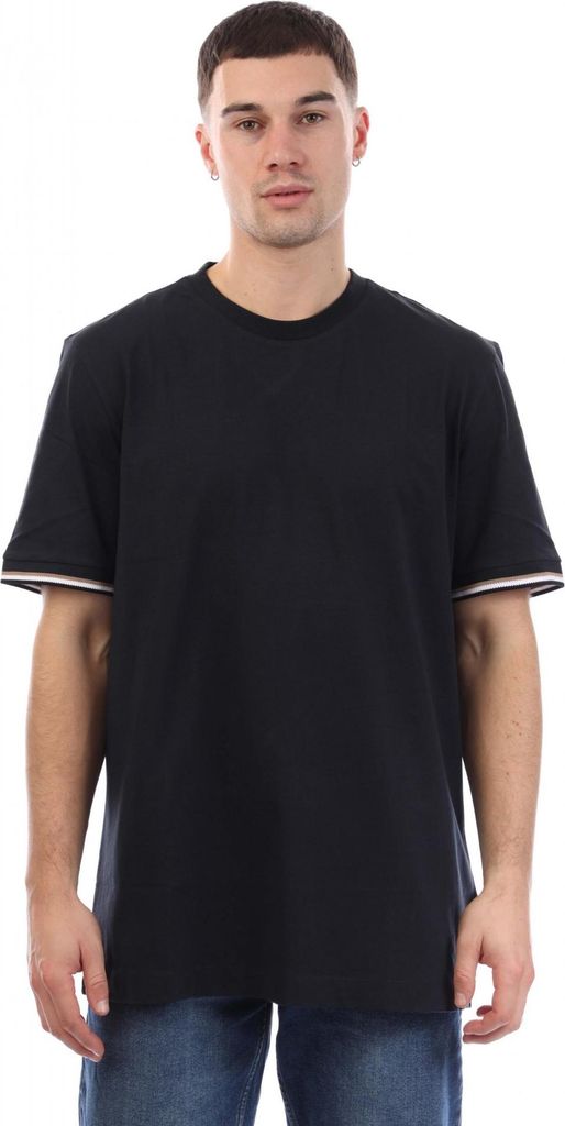 Boss - "Thompson Signature" T-Shirt für Herren GT10664 (3XL) (Dunkelblau)