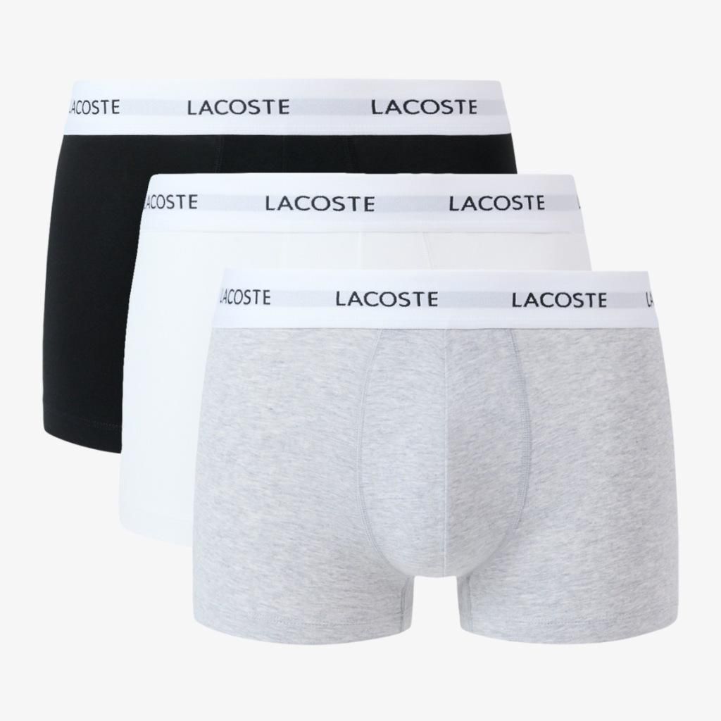 Lacoste 3er Pack Baumwollstrümpfe, Mehrfarbig L Produktbild 