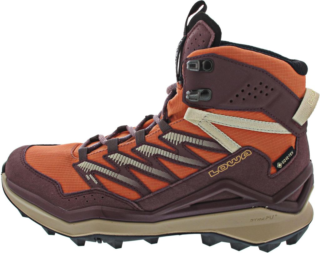 Lowa Maddox PRO GTX Mid Ws Wanderstiefel Orange in Gr. 40.5 Produktbild 