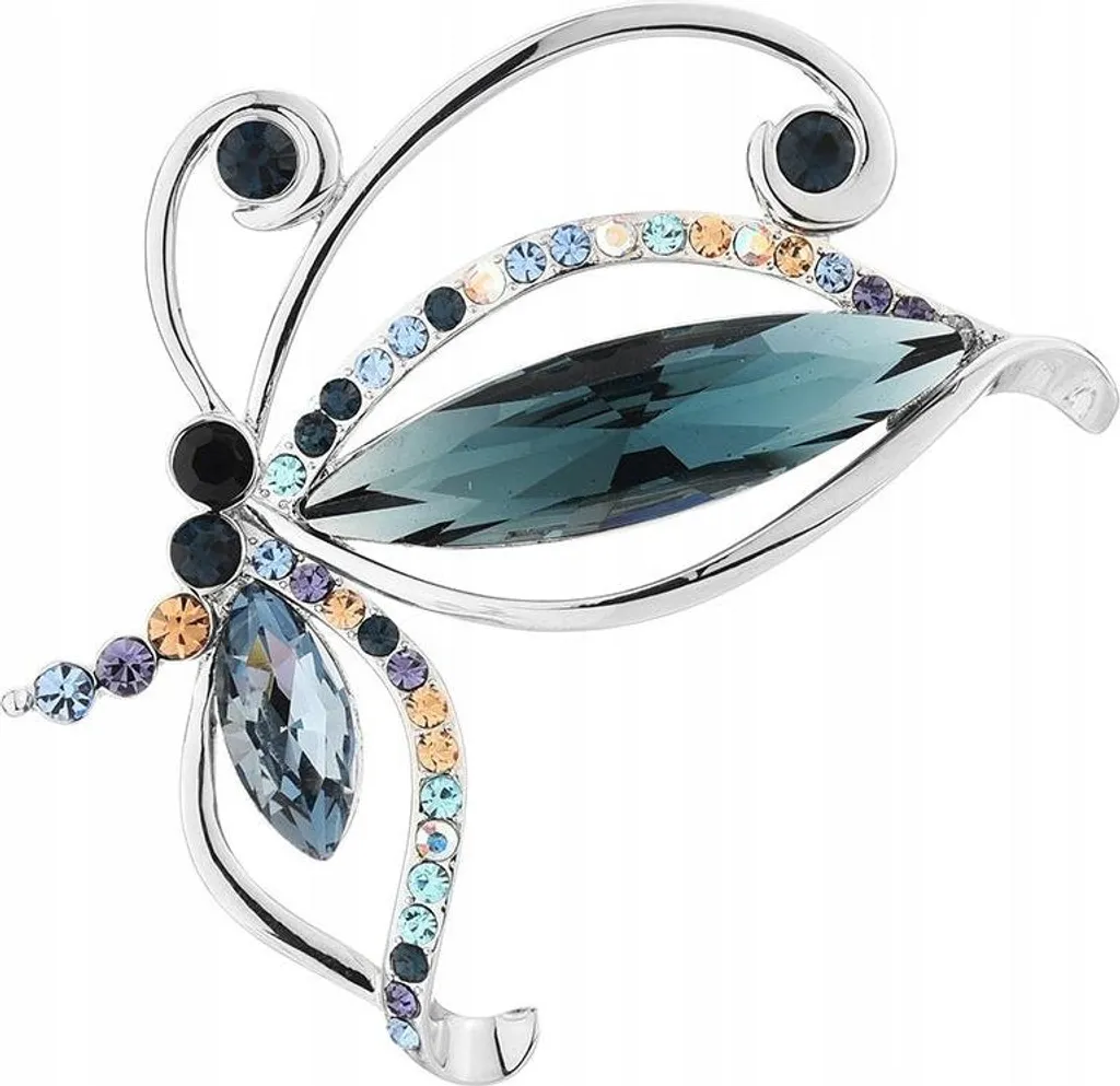 Acquista Spilla Farfalla Pinetti Argento Zirconi 14k - Offerta Online