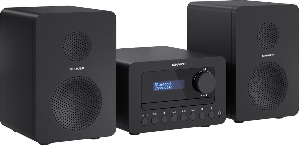 Sharp XL-B520D(BK) schwarz Produktbild 