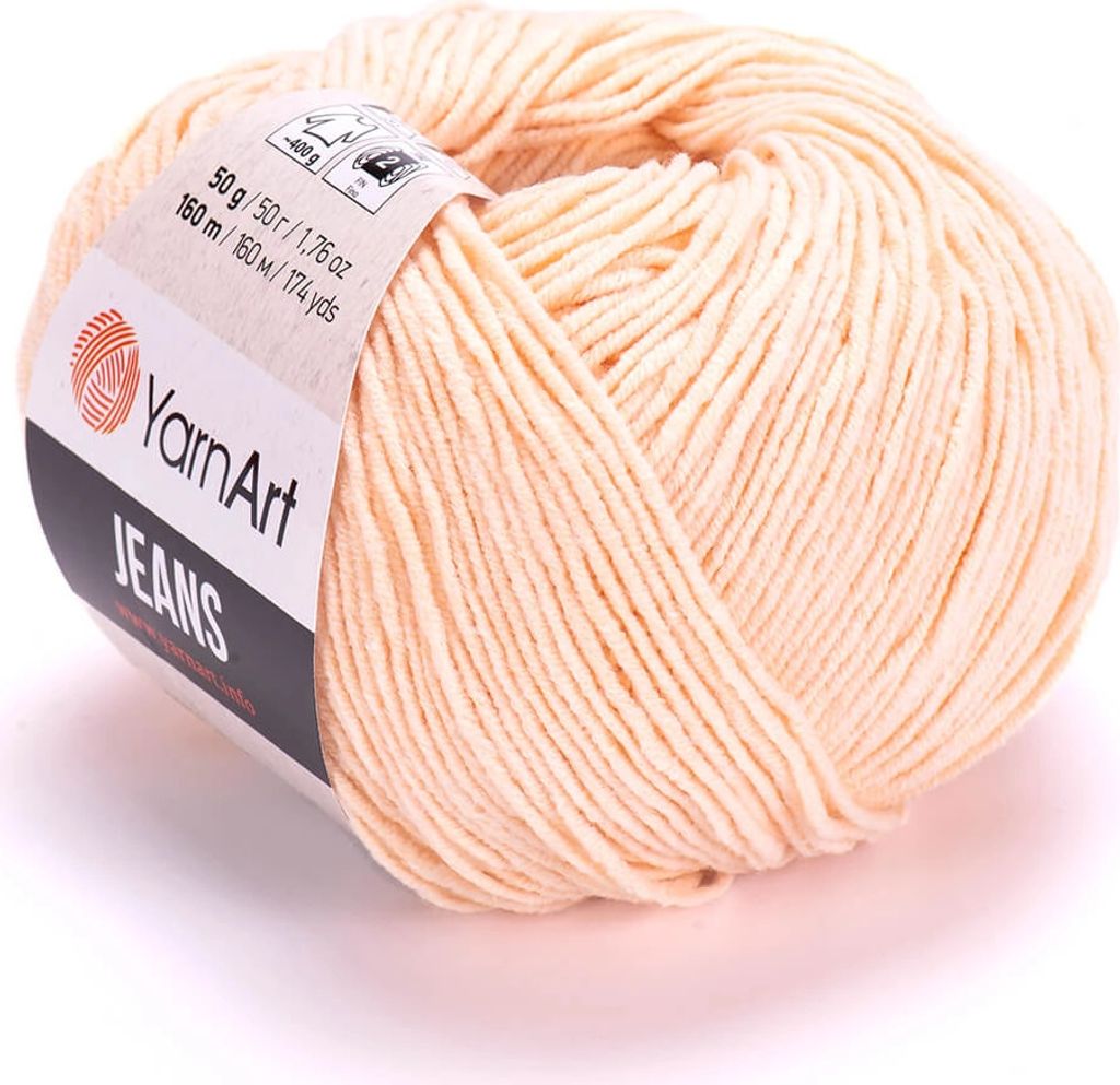 YarnArt Jeans (50g/160M) 73 nude Produktbild 1