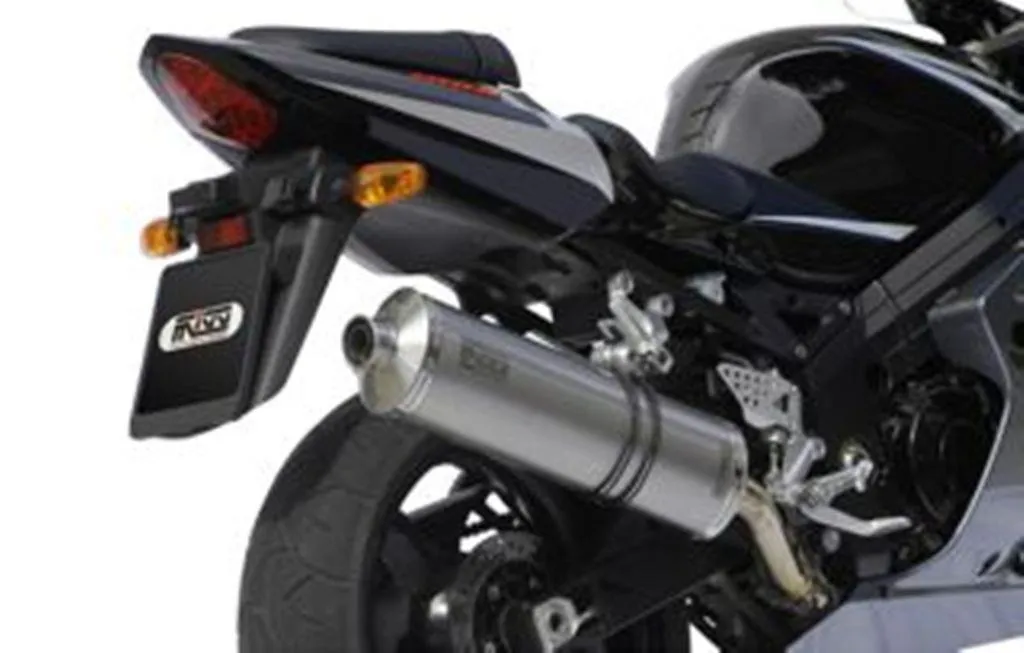 Silencieux Échappement Ovale MIVV Titane pour Moto Suzuki GSX-R 1000