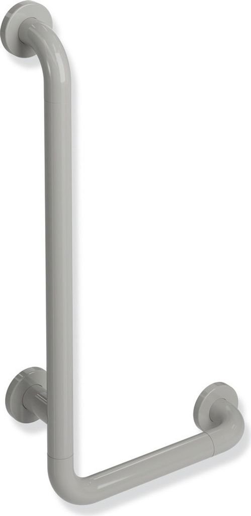 HEWI Winkelgriff Ser 801, d:33, AM:600mm, W:300mm felsgrau