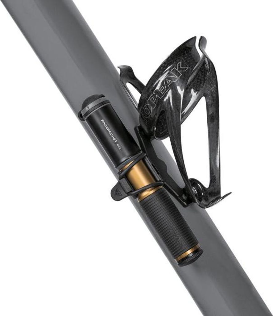 Topeak Race Rocket Mini Smarthead Threadlock Mini-pumpe Golden 120 Psi Golden 120 Psi
