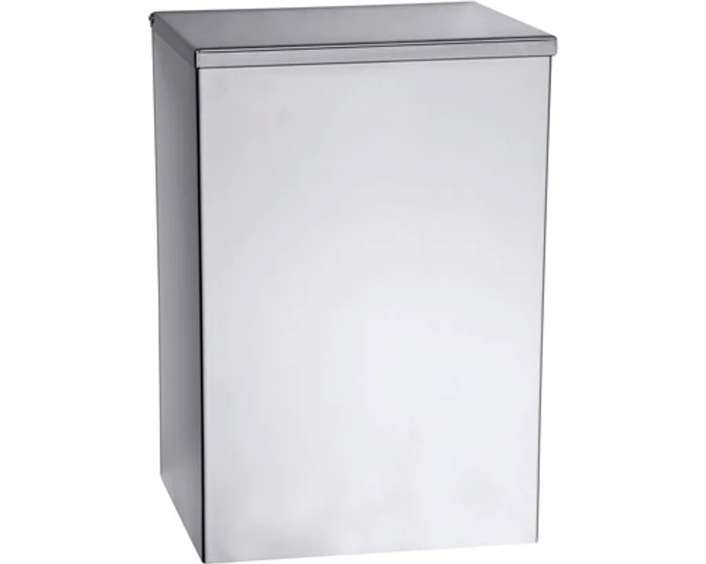 Petite corbeille à papier 6L suspendue design en plastique sans percer