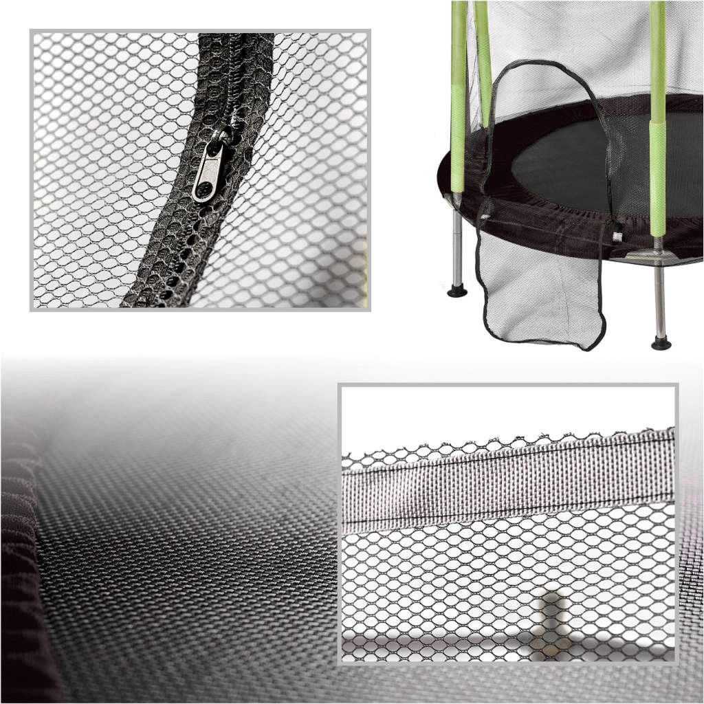 Trampolina do domu ogrodu dla dzieci siatka piłki 140cm Zdjęcie produktu 