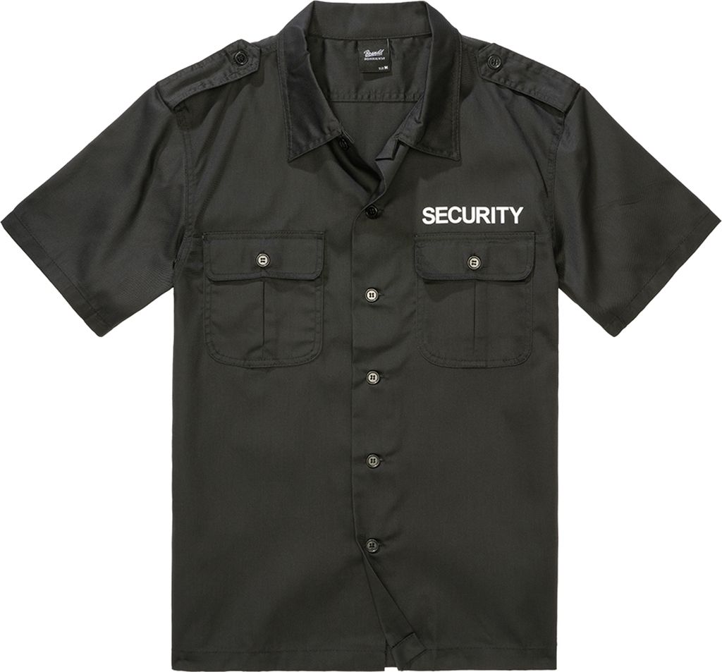 Brandit Security US T-Shirt, Schwarz Größe 7XL