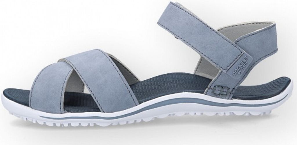 Dockers by Gerli flache Sandale in Blau, Größe 39 Produktbild 