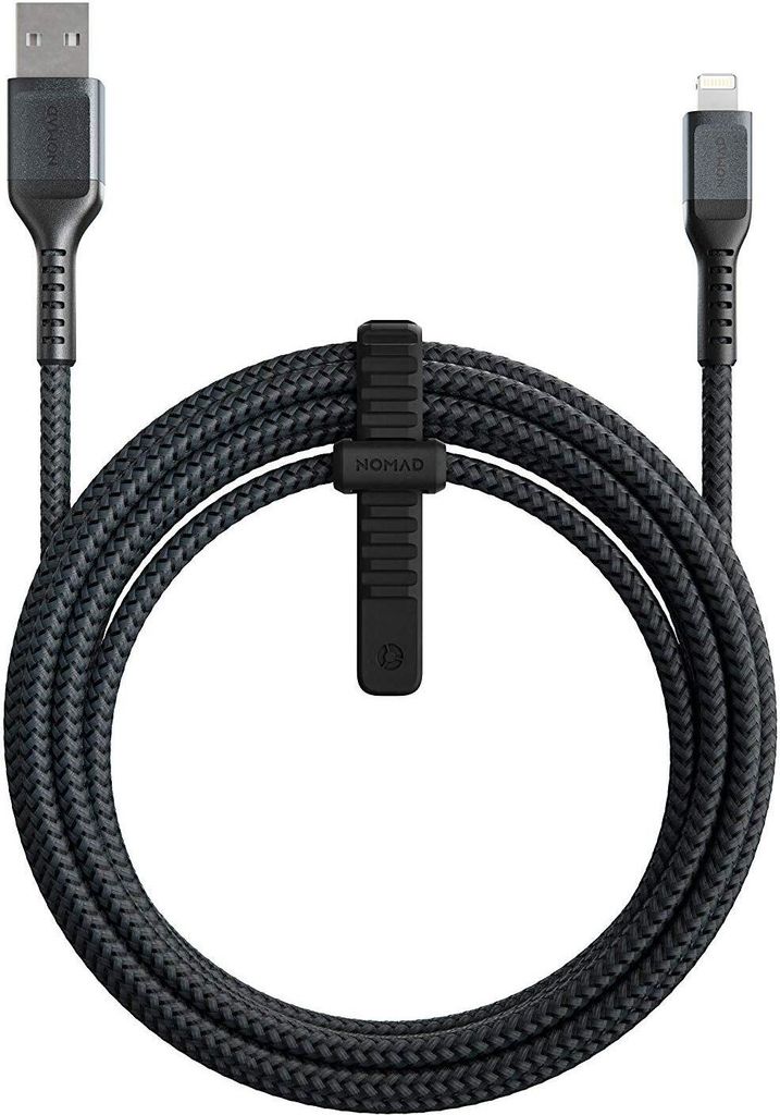 Nomad NM01A11B00 Rugged USB-A zu Lightning Kabel 3 m Produktbild 