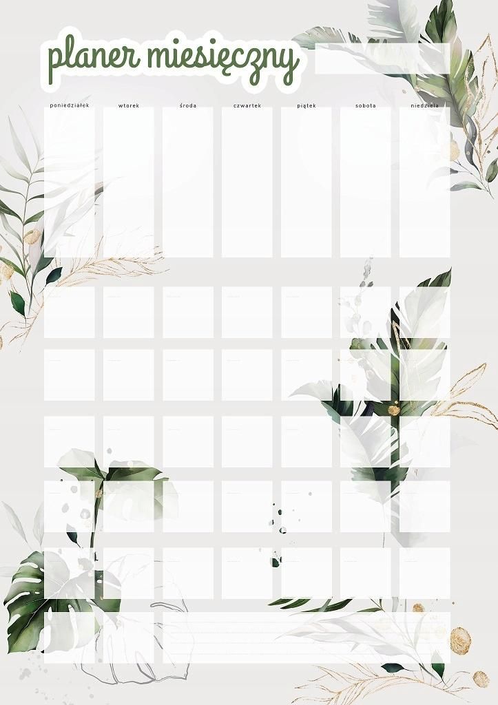 Magnetischer Kühlschrankkalender, 30 x 42,5 cm