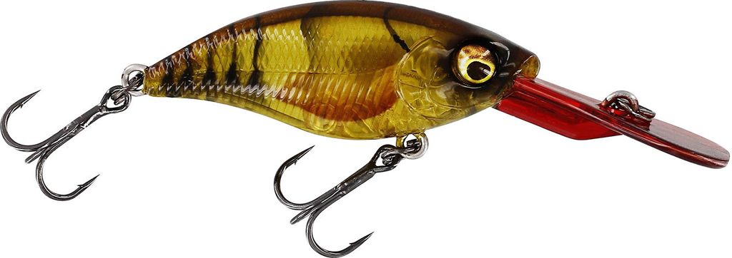 Westin BuzzBite Crankbait 5 cm 6 g Suspending Clear Brown Craw