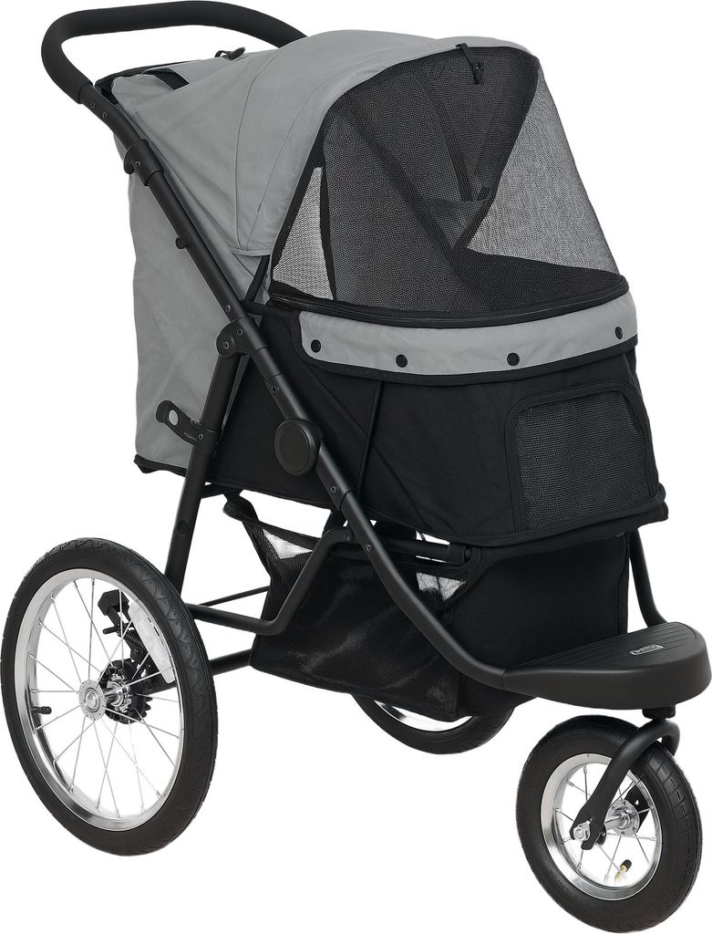 Wózek dla psa PawHut Jogger Dog Buggy składany dla małych Zdjęcie produktu 