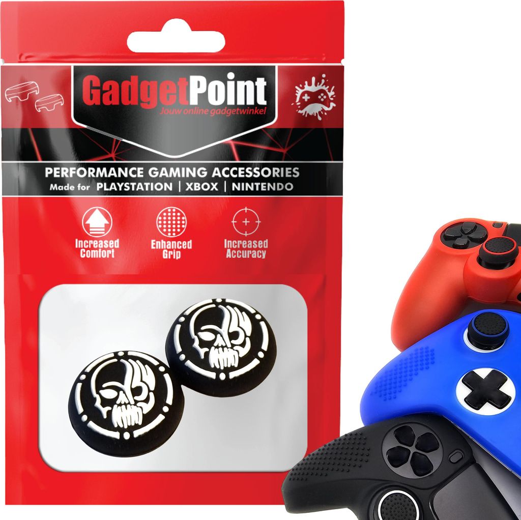 Thumbgrips - Thumb Grips voor PlayStation, PS5, Xbox X/S, One & Switch Pro Controller - Gaming Thumbgrips - Performance Anti-Slip Thumbsticks - Bes...
