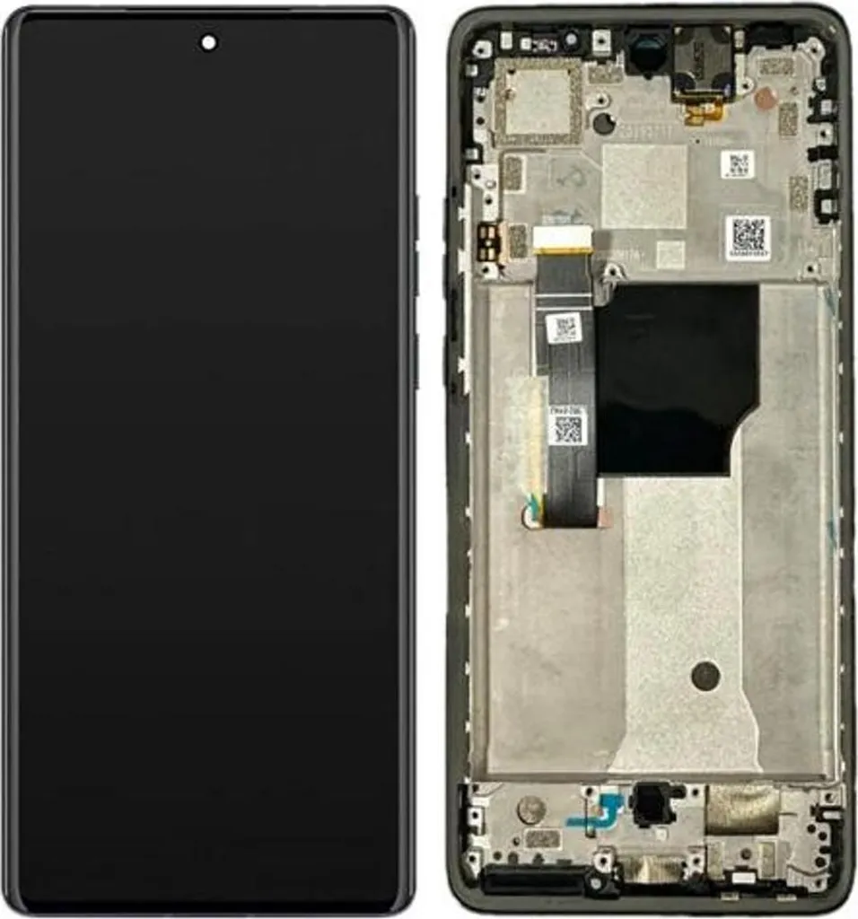 Bloc Écran Complet pour Motorola Edge 40 Neo Noir - Dalle LCD Originale Neuve