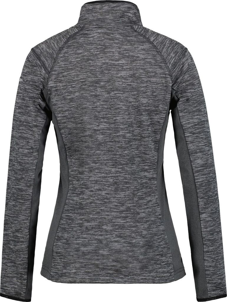 Icepeak Bottrop Midlayer Jacke Damen dünne Unterjacke, Farbe:Grau, Größe:S