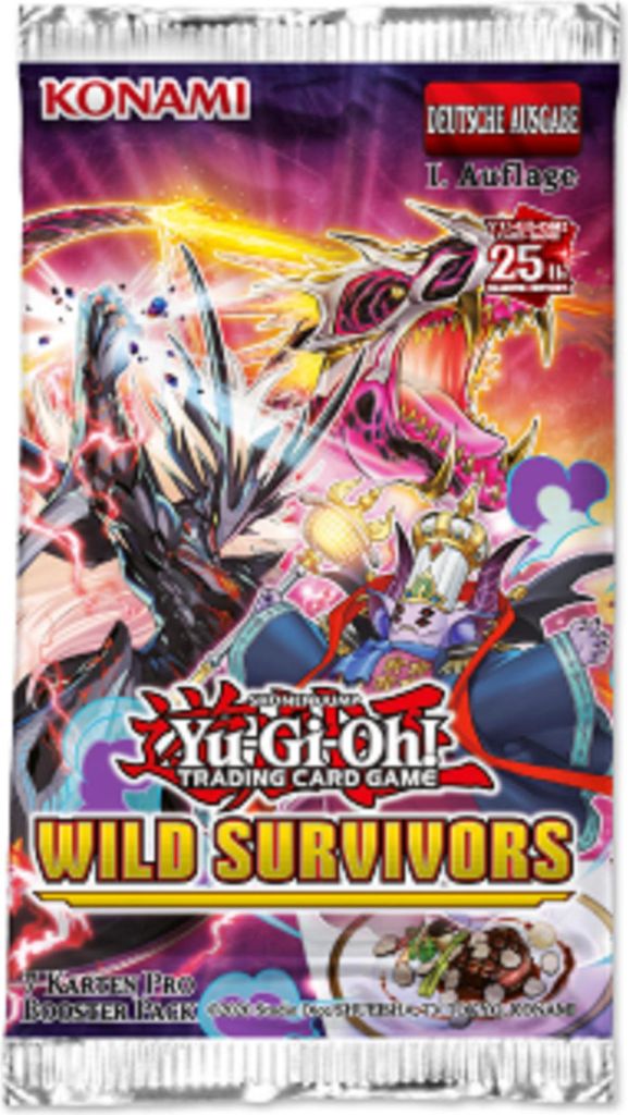 Yu-Gi-Oh! Wild Survivors Booster DE 1. Auflage Produktbild 