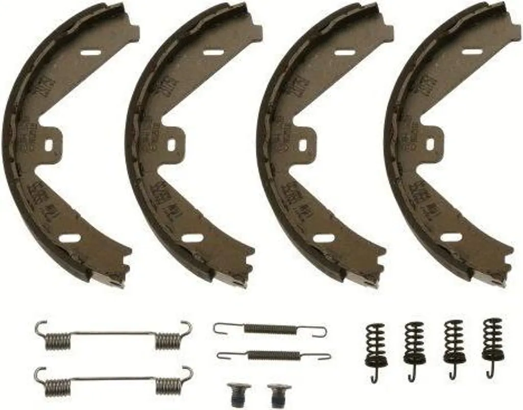 Mâchoires de frein de stationnement TRW GS8755 pour Mercedes Classe E