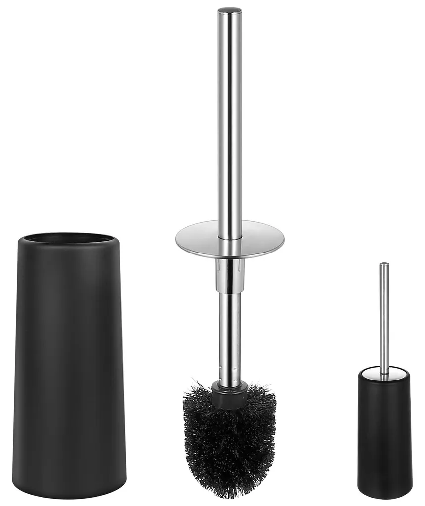 Brosses de toilettes en acier inoxydable et silicone haute qualité