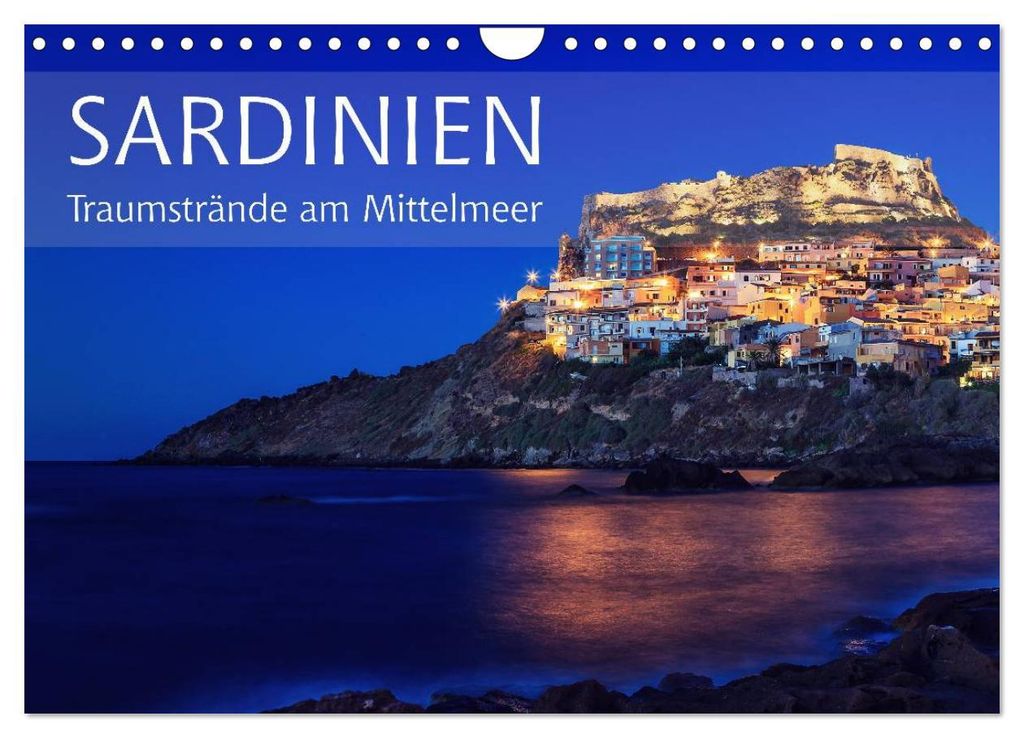 Sardinien - Traumstrände am Mittelmeer (Wandkalender 2027 DIN A4 quer), CALVENDO Monatskalender