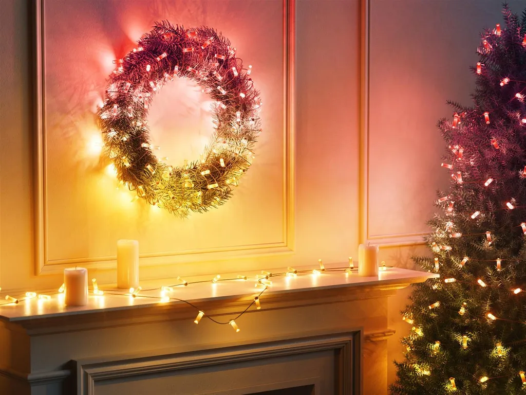 Guirlande Twinkly Strings 250 LED RVB connectée Bluetooth pour sapin - 12