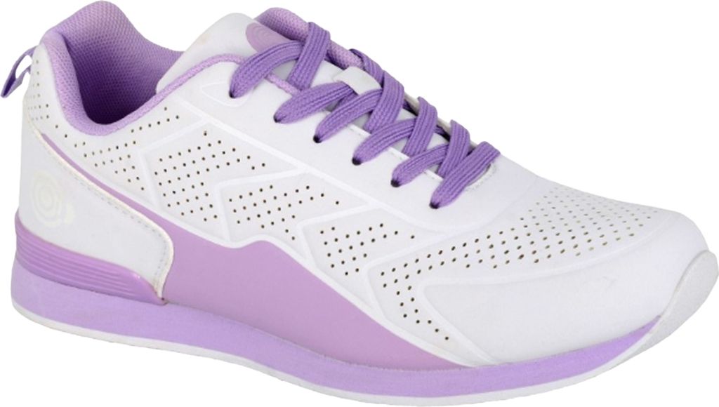 Dek - Damen Sneaker "Blocker" DF4552 (37 EU) (Weiß/Flieder)