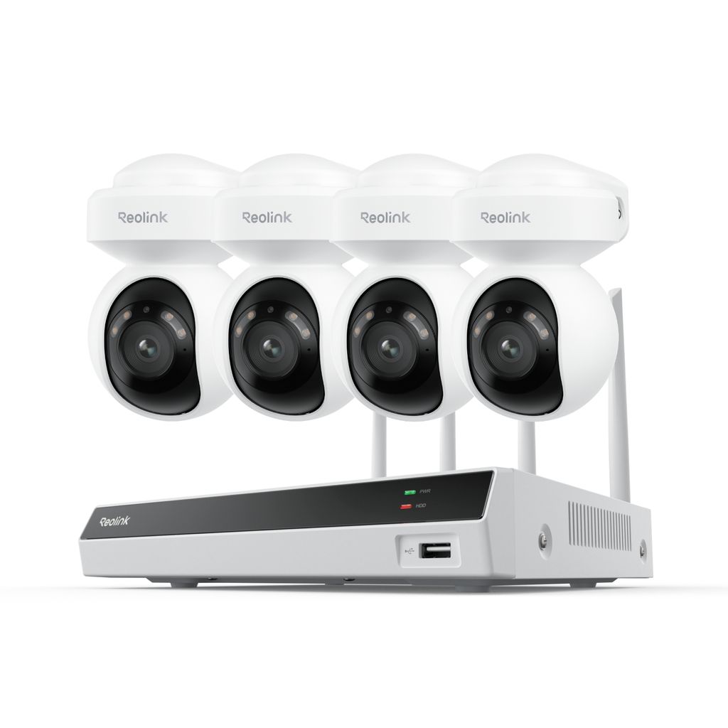 Reolink RLK8-800PT4, NVR 8CH con HDD da 2TB + set di Immagine del prodotto 