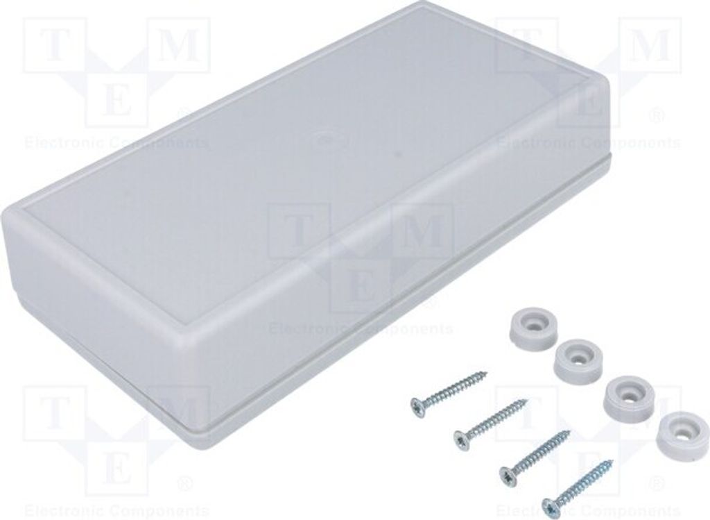 1x Gehäuse: universell X: 84mm Y: 170mm Polystyrol Z: 36mm grau Z38J Universal-Ge