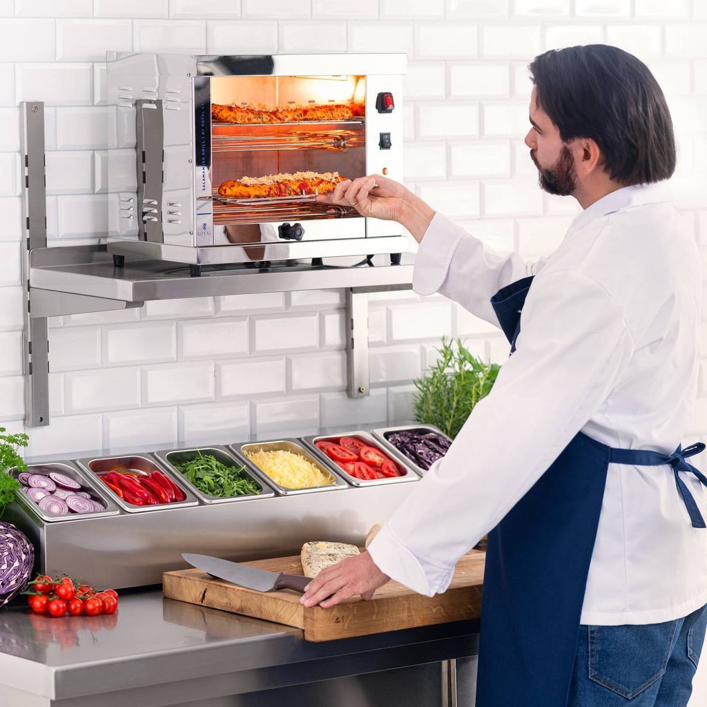 Royal Catering GN horní police - včetně 6 nádob GN 1/6 s Obrázek produktu 4