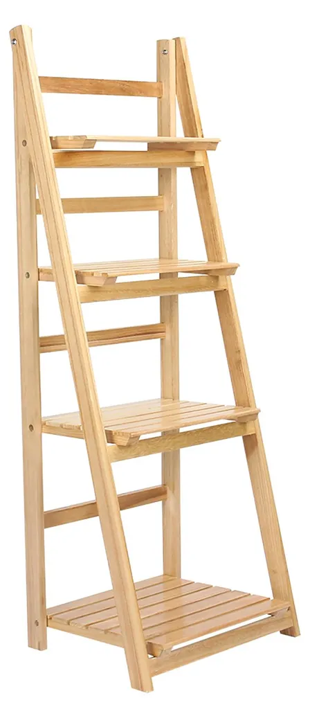 Meuble de rangement multifonction 4 tablettes bois pour bureau pro - 3