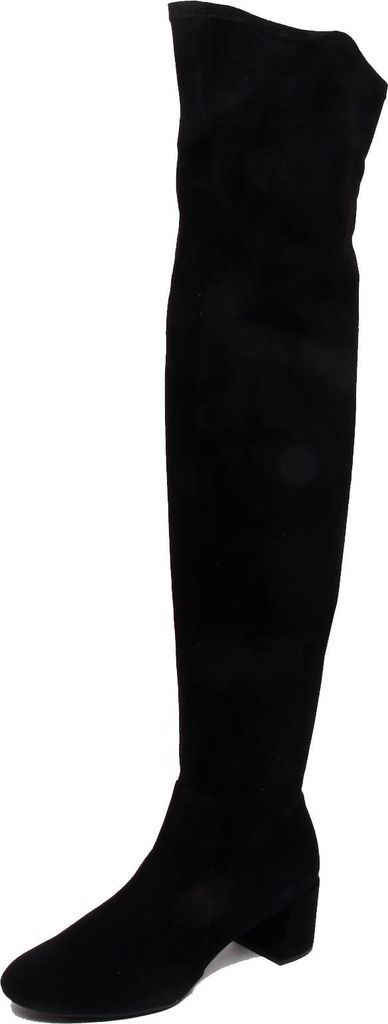 F6256 stivale donna schwarz UNISA KAMA scarpe Wildleder Stretch Stiefel Schuh Frau