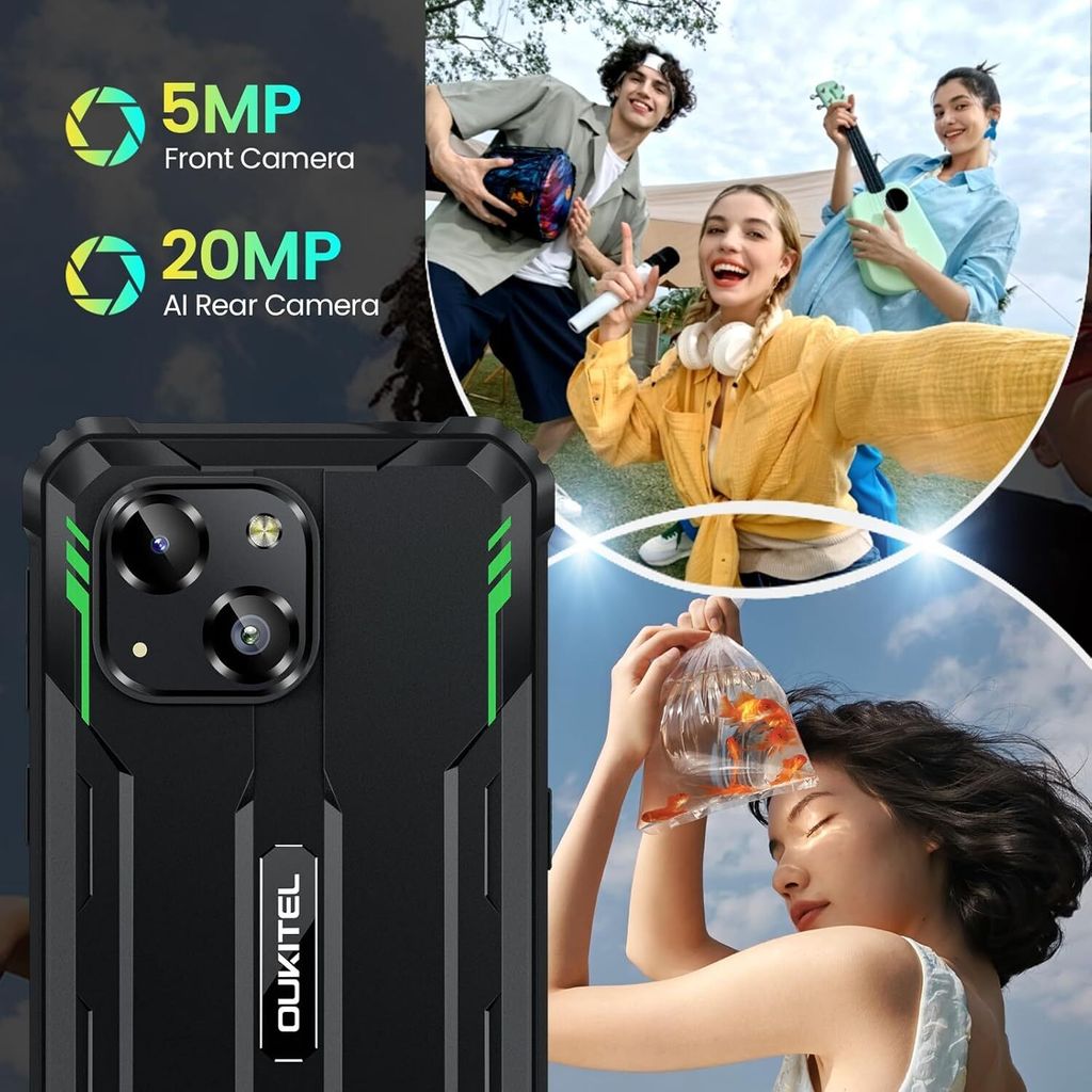 OUKITEL WP32 PRO Android 14 Outdoor Smartphone, 24GB+256GB Obrázok produktu 6