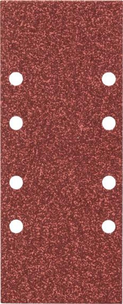 Schleifblatt-Set für Schwingschleifer, 8 Löcher, 93 x 230 mm, K 40, 25er-Pack