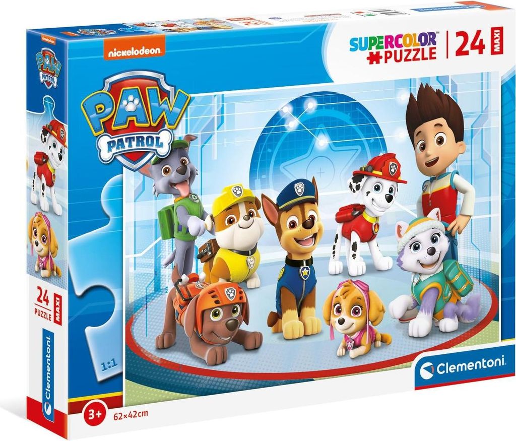 Clementoni Paw Patrol puzzle 24 ks Kreslené postavičky Obrázok produktu 