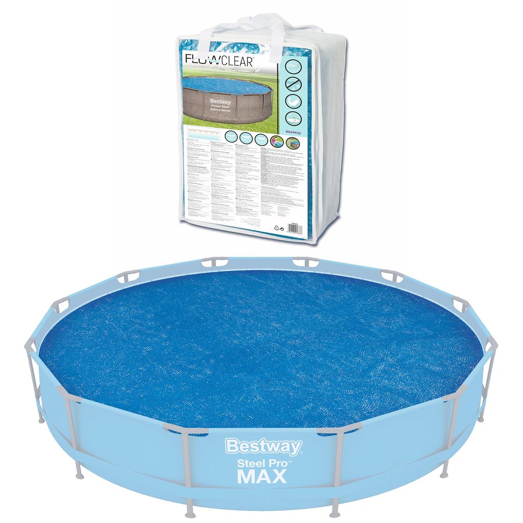 BESTWAY Flowclear Solarplane Wärme Heiz Folie Blau für Pool Produktbild 