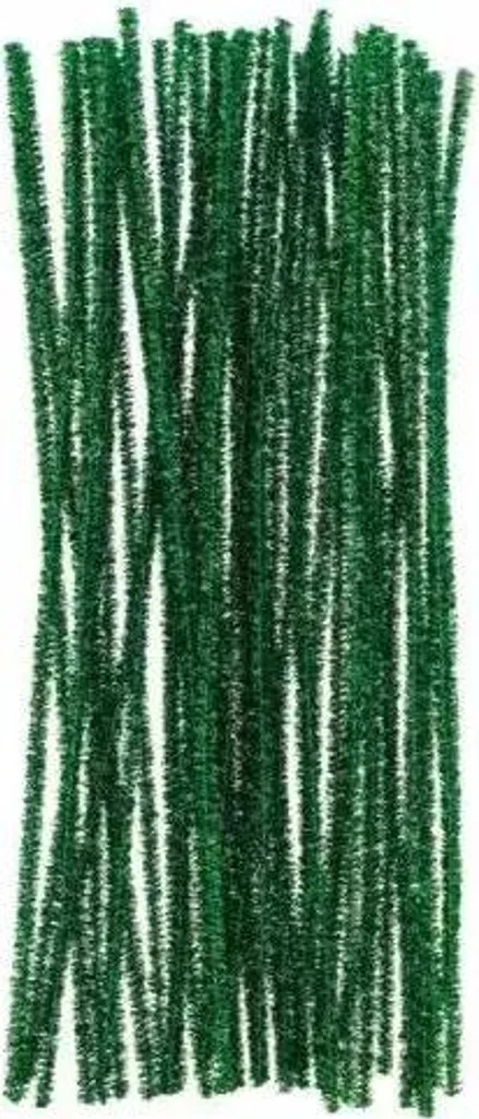 Set 40 Steli Metallici Verdi 30cm - Supporto Creativo Professionale