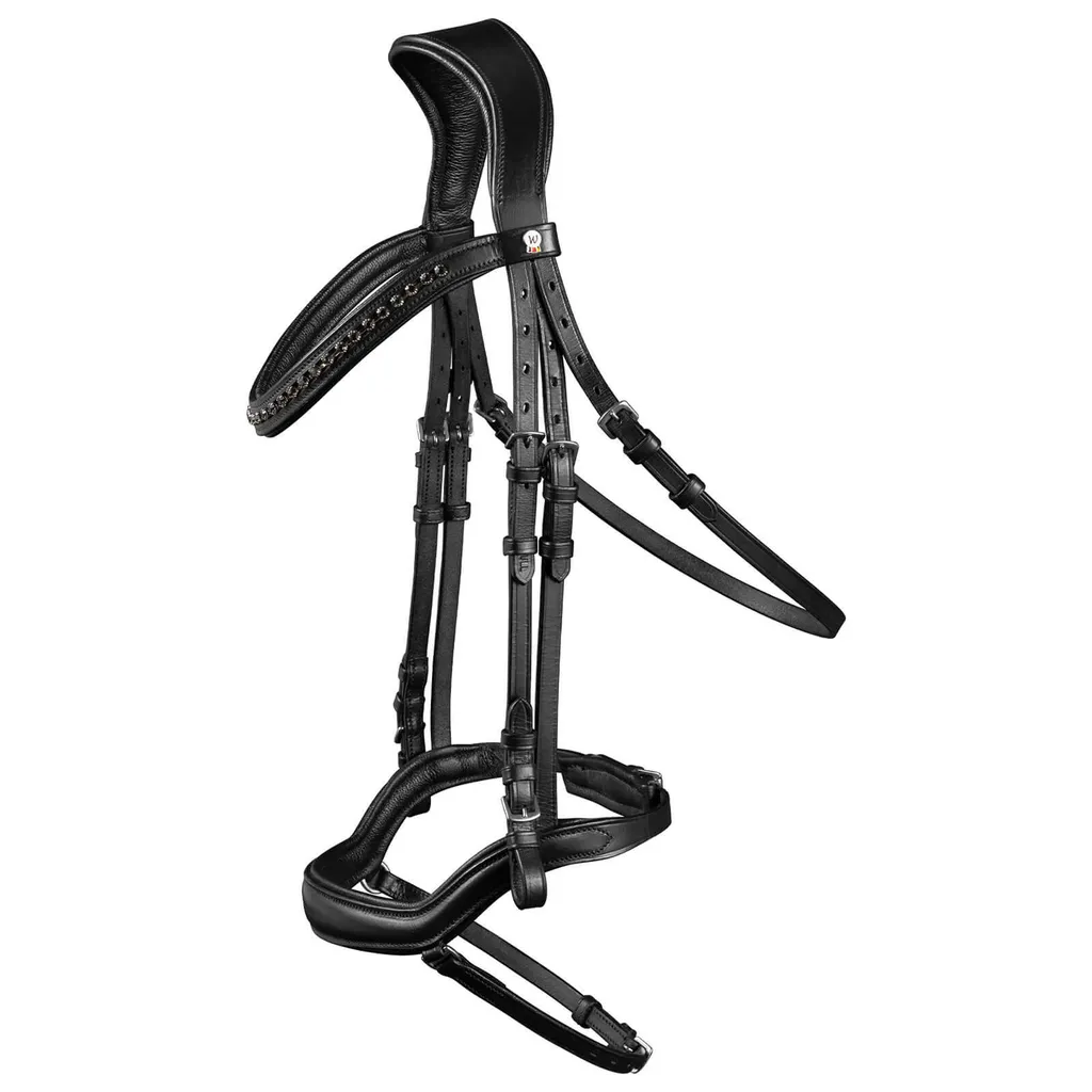 Bridon Waldhausen X-Line New Shape II Noir Cob : Confort Cervical