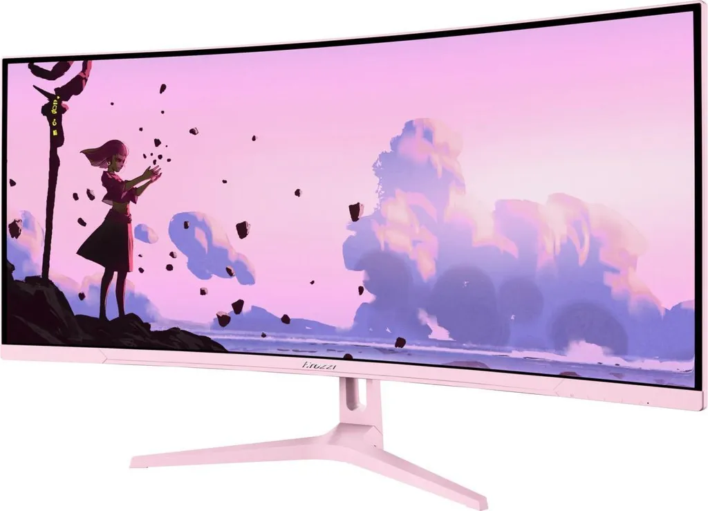 Écran PC Fluide Arozzi Nova Rose 34" 165Hz Évite la Fatigue Visuelle - 3