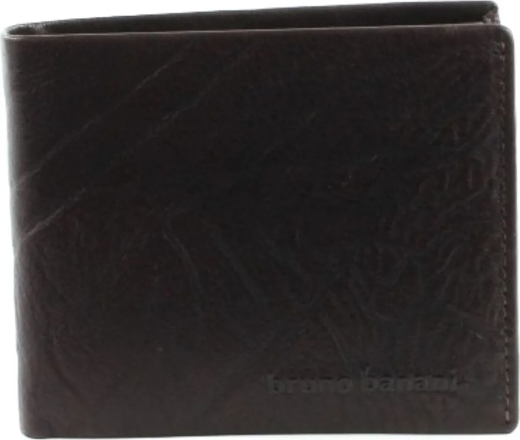 Portafoglio Bruno Banani Africa Marrone Scuro in Vera Pelle | Uomo