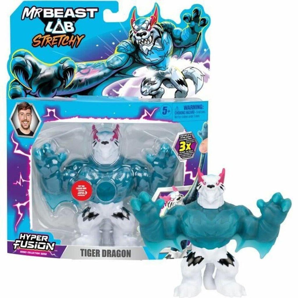 Elastische Figur - MRBEAST LAB - Goo Jit Zu - Tiger Dragon - 11 cm