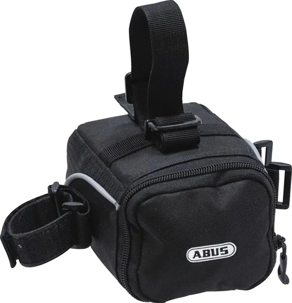 Sacoche de selle ABUS ST 5050 - Matériau hydrofuge avec fixation velcro