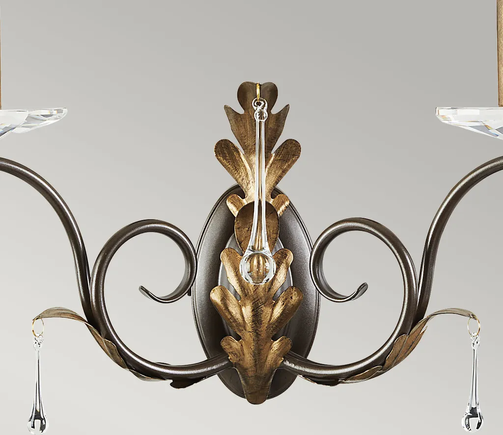 Applique Amarilli Feuille d'Or Elstead Lighting 2xE14 60W Luxe AML2