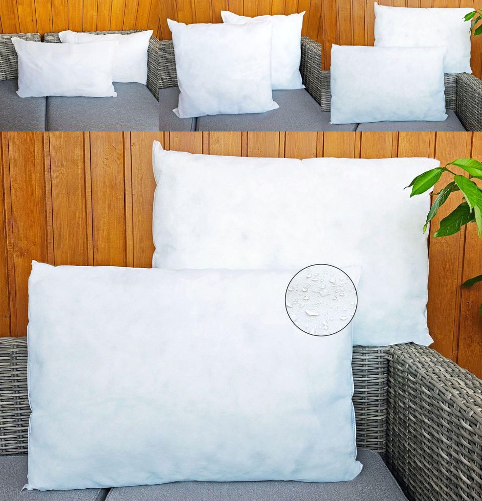 JACK 2er Set Innenkissen Kissenfüllung 30x50 45x45 40x60cm Produktbild 