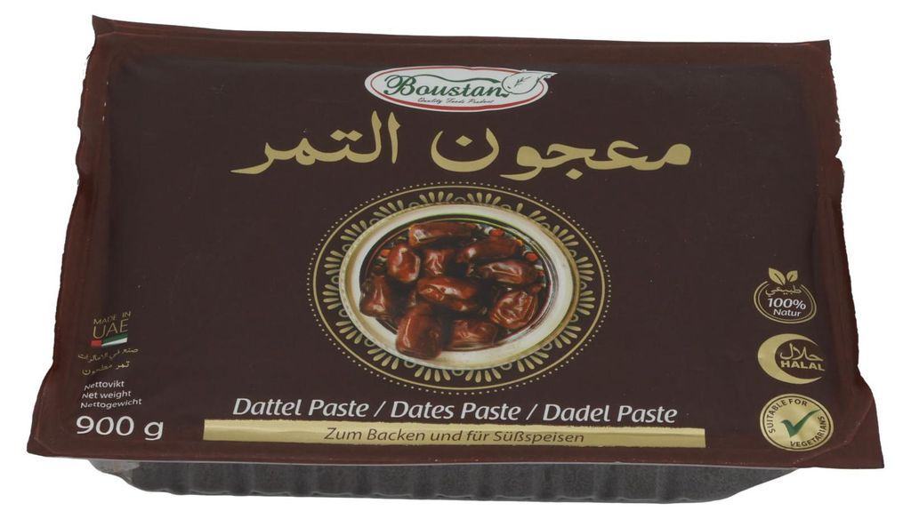 Dattelpaste Boustan | 100 % natürlich, zum Backen und für Produktbild 