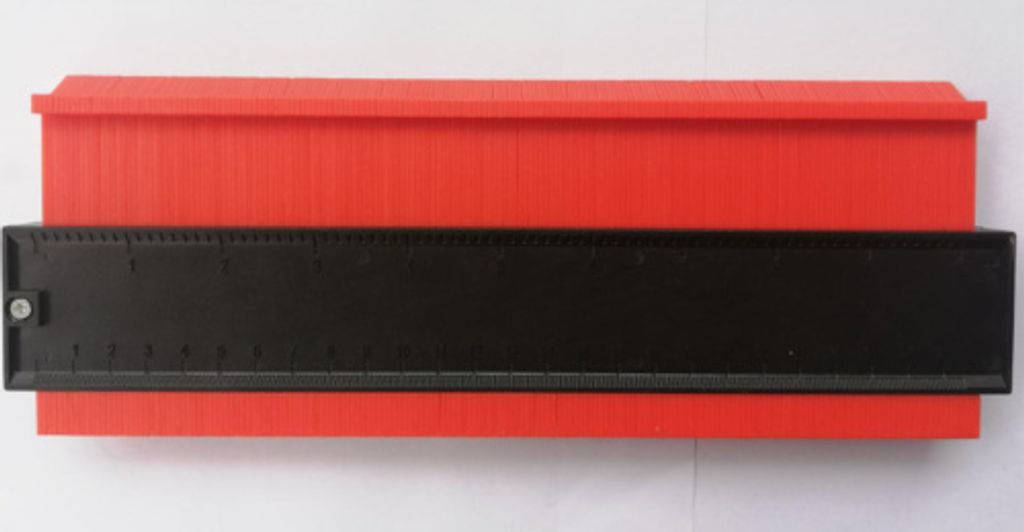Konturenlehre Profilschablone mit Magnet Profillehre 260mm für Kacheln & Paneele 