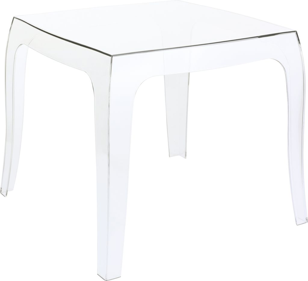 CLP Beistelltisch Queen wetterbeständig und stapelbar,transparent