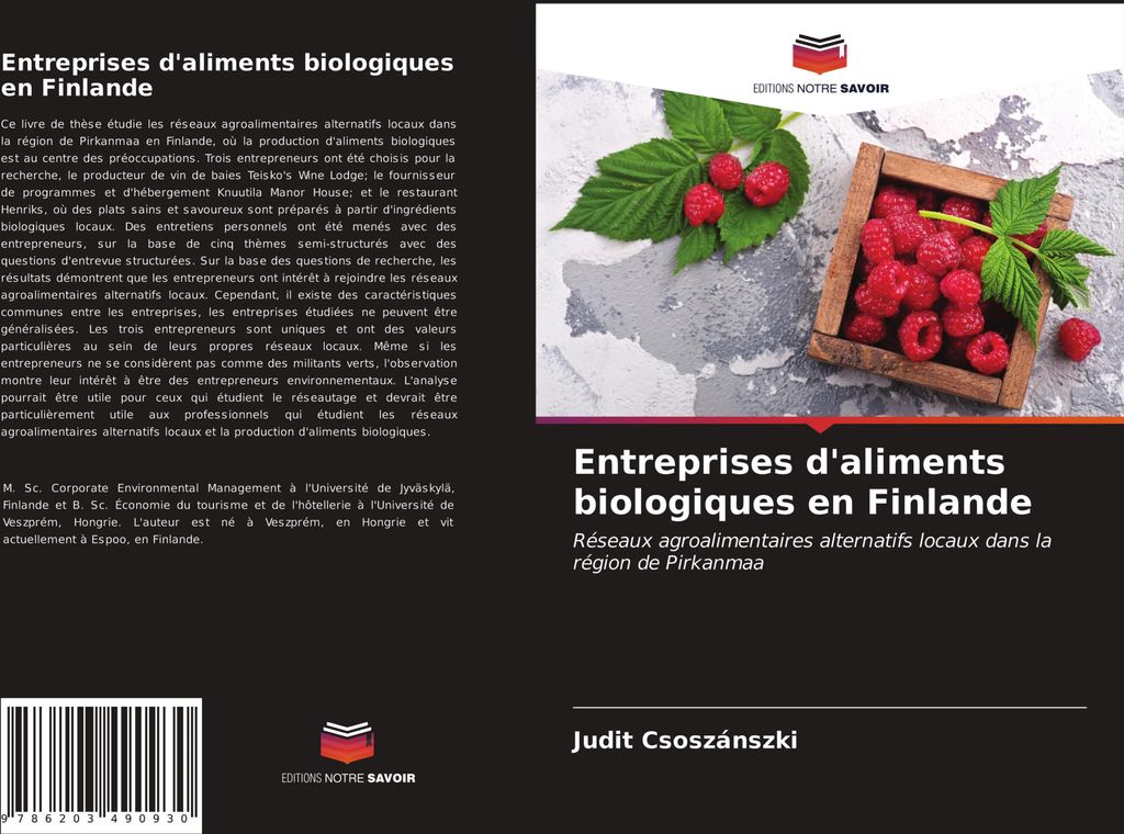 Entreprises d'aliments biologiques en Finlande