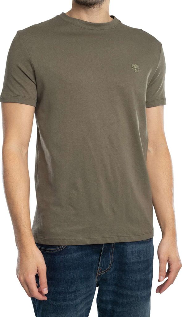 Timberland Herren KURZARM-T-SHIRT Grün TB0A2BPR_VEAR5 : Größe - XL Größe: XL